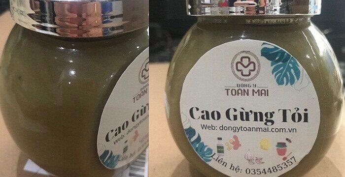 Cao Gừng Tỏi