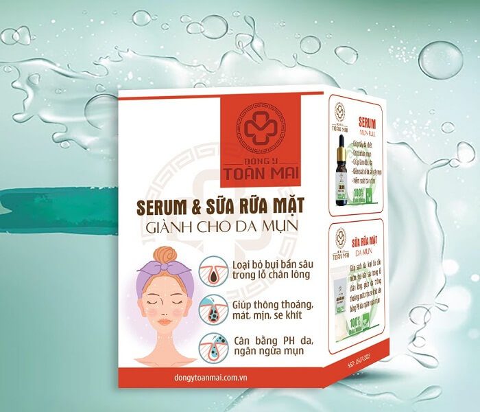 Hinh combo Serum mun Full + SRM 1 Hinh combo Serum mun Full + SRM 1