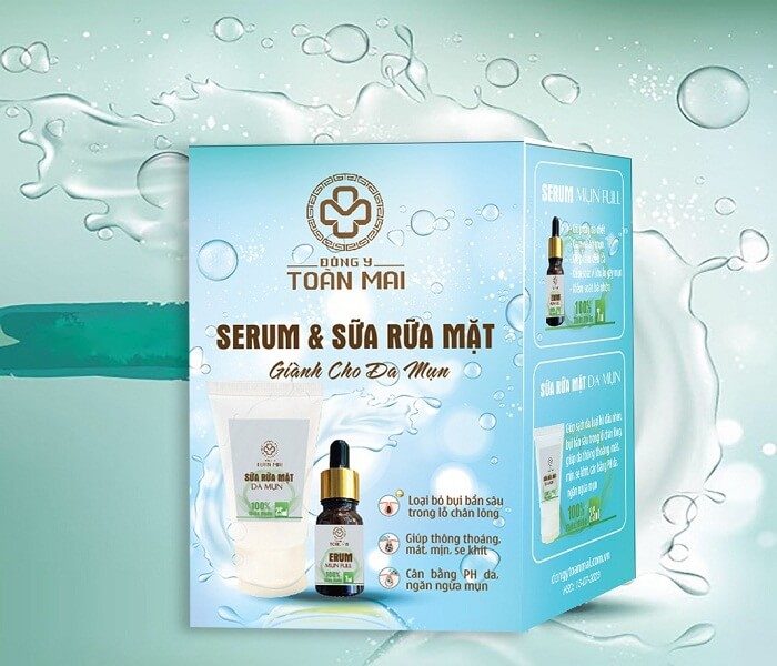 Hinh combo Serum mun Full + SRM 2 Hinh combo Serum mun Full + SRM 2