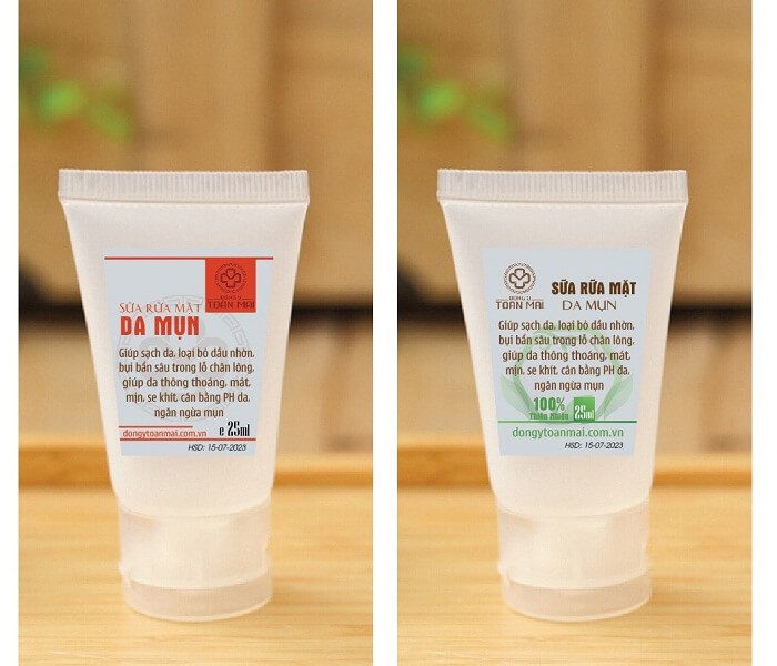 Hinh sua rua mat Sữa rửa mặt